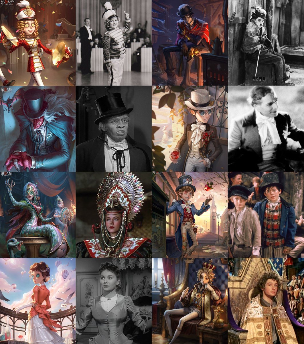 [ Deduction Star Series ]

Below is a list of costumes from the Deduction Star Series, as well as their release dates and the films/works that they're based on.

▸ Gardener A-Tier Costume - "Boudoir Dream"
• Release Date: November 8th, 2018
• Based On: What Ever Happened to