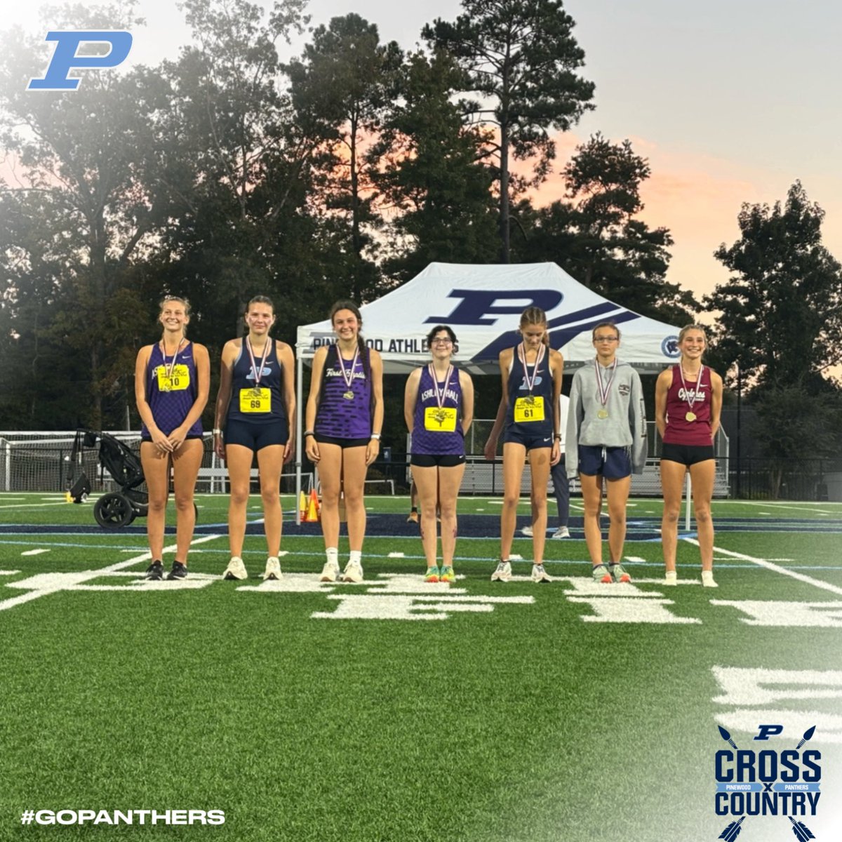 🏆 Region Champs!
The Girls Cross Country Team brought home the Region Championship, with 8 runners finishing in the top 14!

All-Region Boys Team:
•Will Fields – 6th

All-Region Girls Team:
•Abigail Chambrovich – 3rd
•Elizabeth Rankin – 6th

Go Panthers! 💙🐾