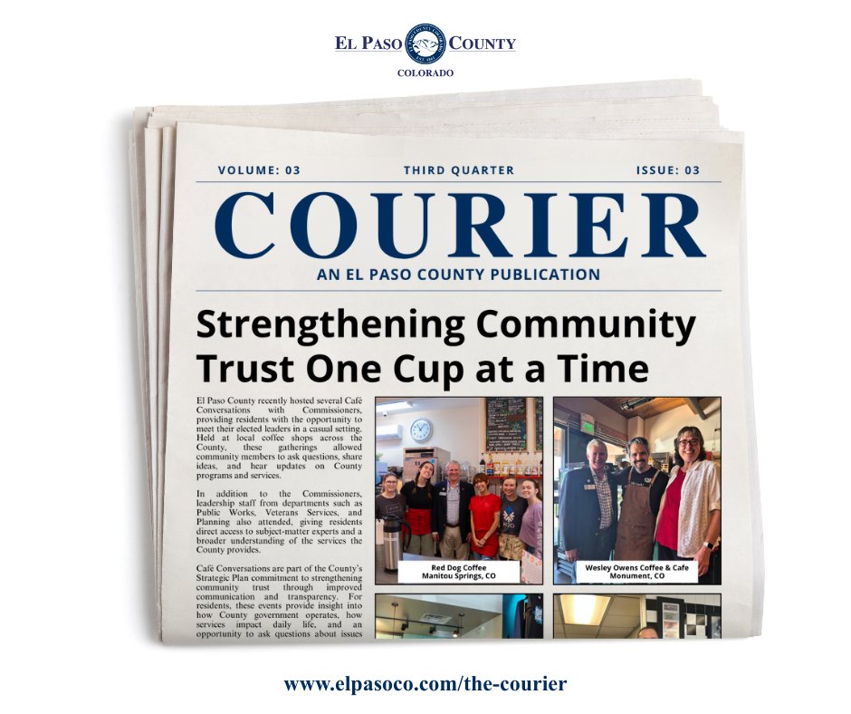 A new issue of The Courier is now available! 

Start reading at: issuu.com/elpasocounty/d….