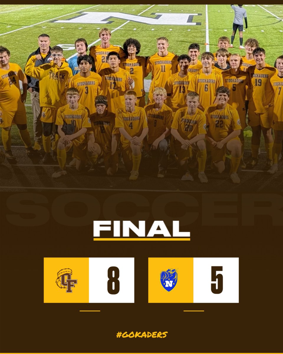 Keep advancing! Boys take care of Northwood tonight with a final of 8-5. They will travel back to Norwalk Thursday at 6p.

Tickets can be purchased at ohsaa.org or at the gate. Prices are $10-Adults $5-Students

#GoKaders
