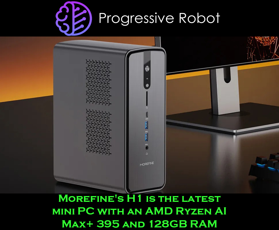 ProgresiveRobot's tweet image. 🚀 Morefine’s new H1 mini PC packs a Ryzen AI Max+ 395, 128GB LPDDR5X RAM, and Radeon 8060S GPU — workstation power in your palm.
So… why can’t Dell build something this bold? 🤔
#AMD #RyzenAI #MiniPC #Morefine #StrixHalo #TechNews #Computing #AI #Workstation #PCGaming