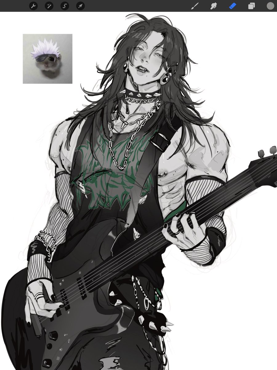 🖤rock musician Suguru🫶
#五夏 #SuguruGeto