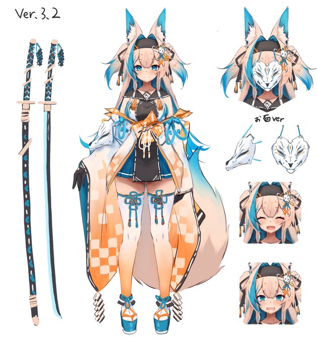 あさぎver.3～project:浅葱への流れ

圧倒的なオリジナリティへの渇望から生まれたあさぎでしたが、浅葱になるにあたって、今後のアバター化も視野に入れた万人受けする汎用性も考えていきたいですね 