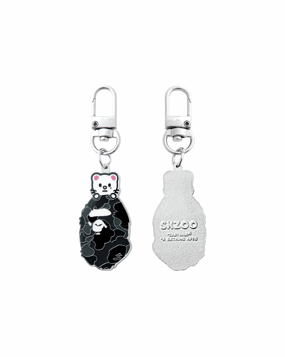BAPE®︎ x STRAYKIDS Keychain: Available exclusively at BAPE