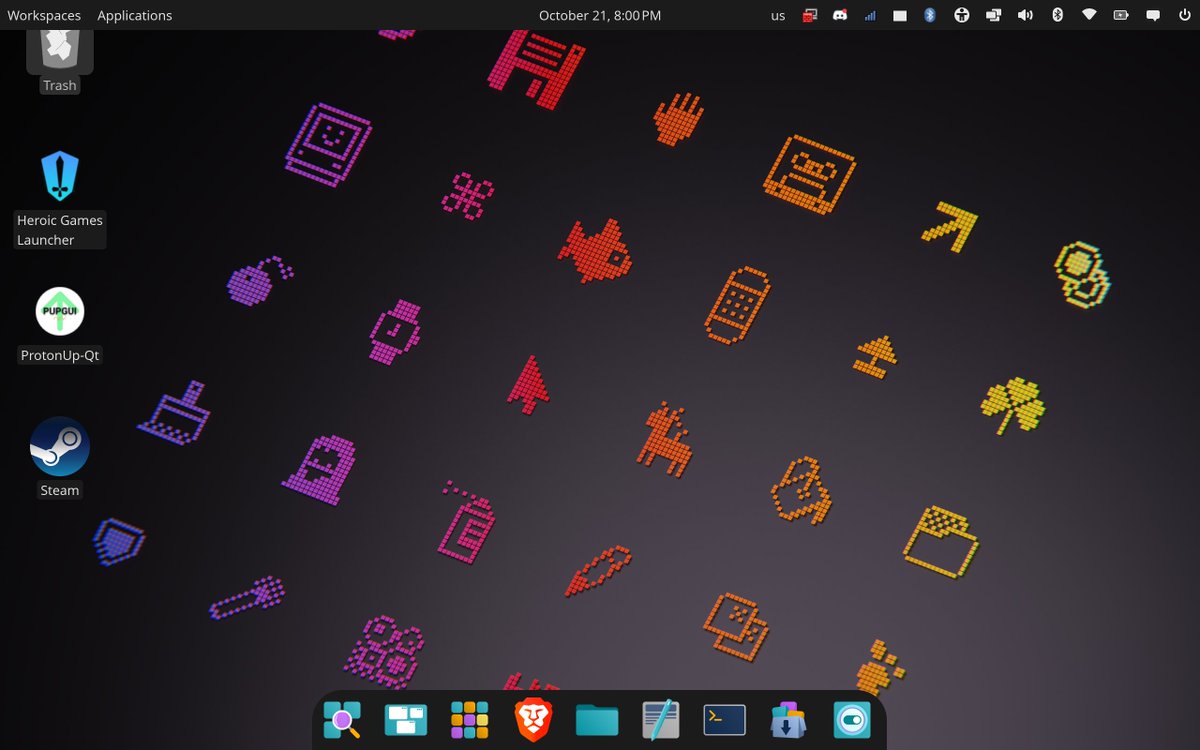 FSAPOJake's tweet image. My favorite thing about Linux is how I can install multiple different desktop environments and switch between them whenever I want to.
There's zero reason to have both KDE and Cinnamon, or GNOME and Cosmic, but I don't care. That's called user choice and freedom.
