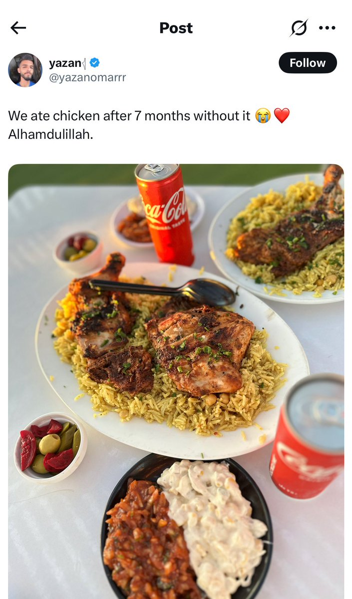 koonimies's tweet image. y’all have officially become too woke because what do you MEAN you’re policing what palestinians are eating during a LITERAL FAMINE