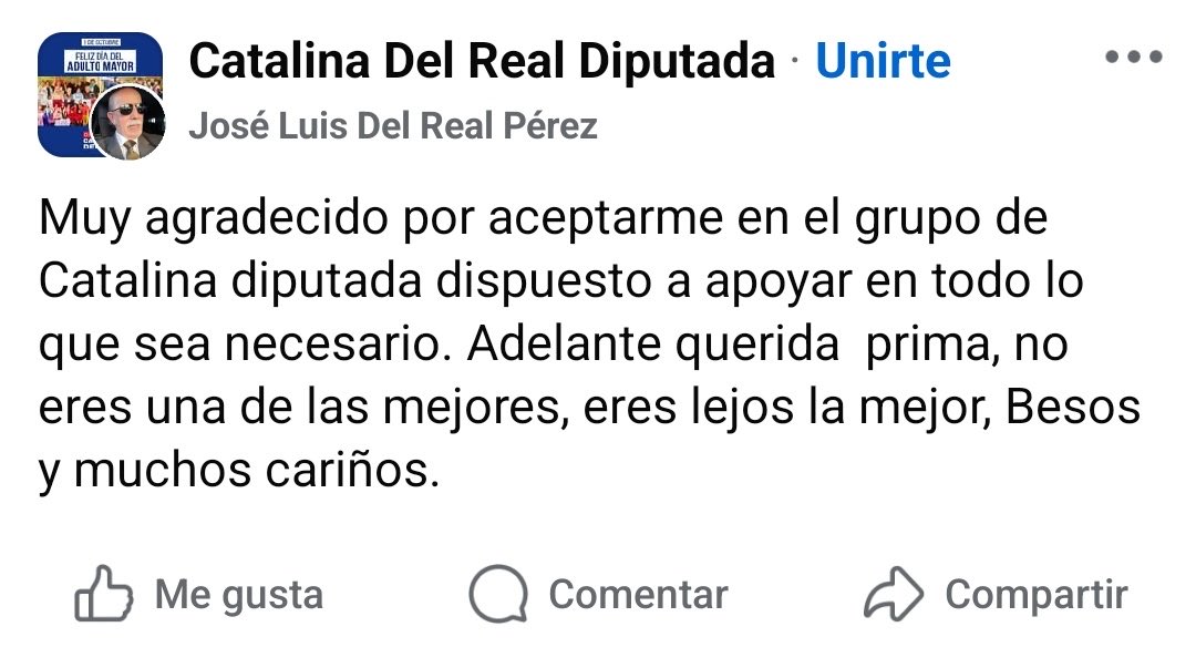 @JuPaPa74 Primo de la diputada republicana Catalina Del Real.