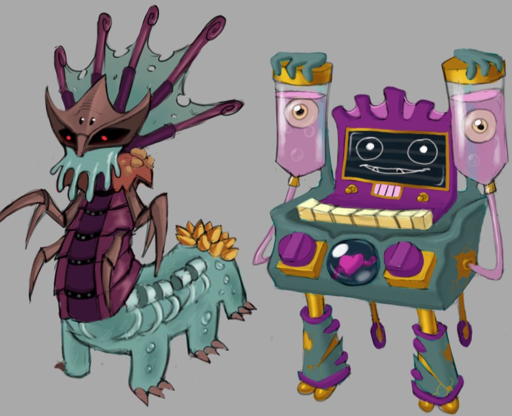 _KarnEvil9's tweet photo. Celestial fusion concepts I made a while back https://t.co/fM9DTUDmzm