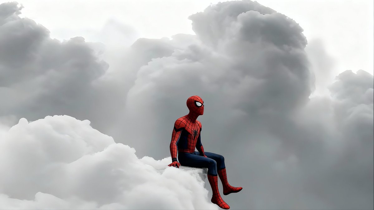 wwwwallpapers's tweet image. 🕷️ Spider-Man chills atop clouds in a dreamy, minimalist style! Ideal for your devices, this serene vibe is unmatched. Embrace the artistic, calming hero aesthetic. #SpiderMan #CloudVibes #MinimalistArt