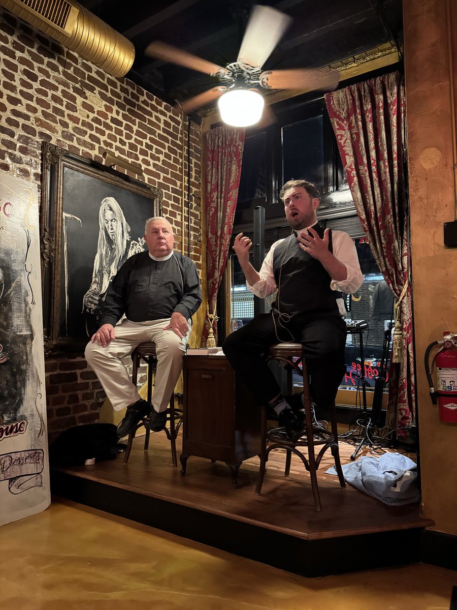 Thrilled to have <a href="/_F_B_G_/">Fergus Butler-Gallie</a> here in Charleston talking about his new book and the importance of sacred space.