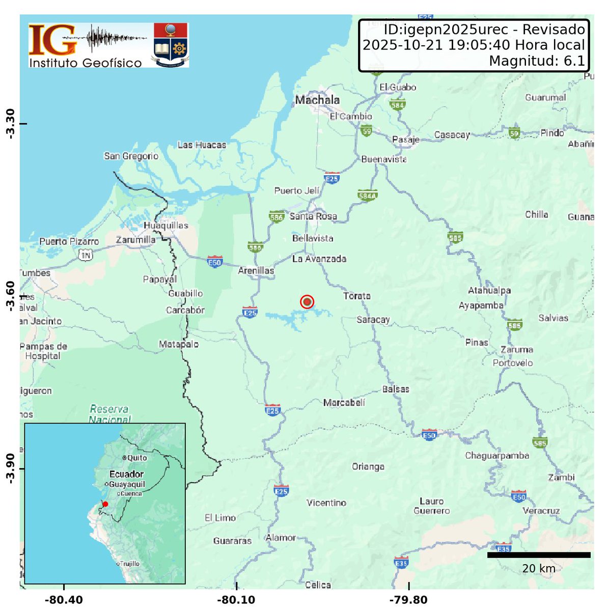 Instituto Geofísico tweet media