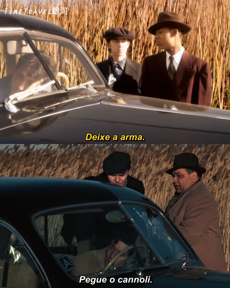 acervo_chris's tweet image. Chris é realmente o maior fã de Poderoso Chefão