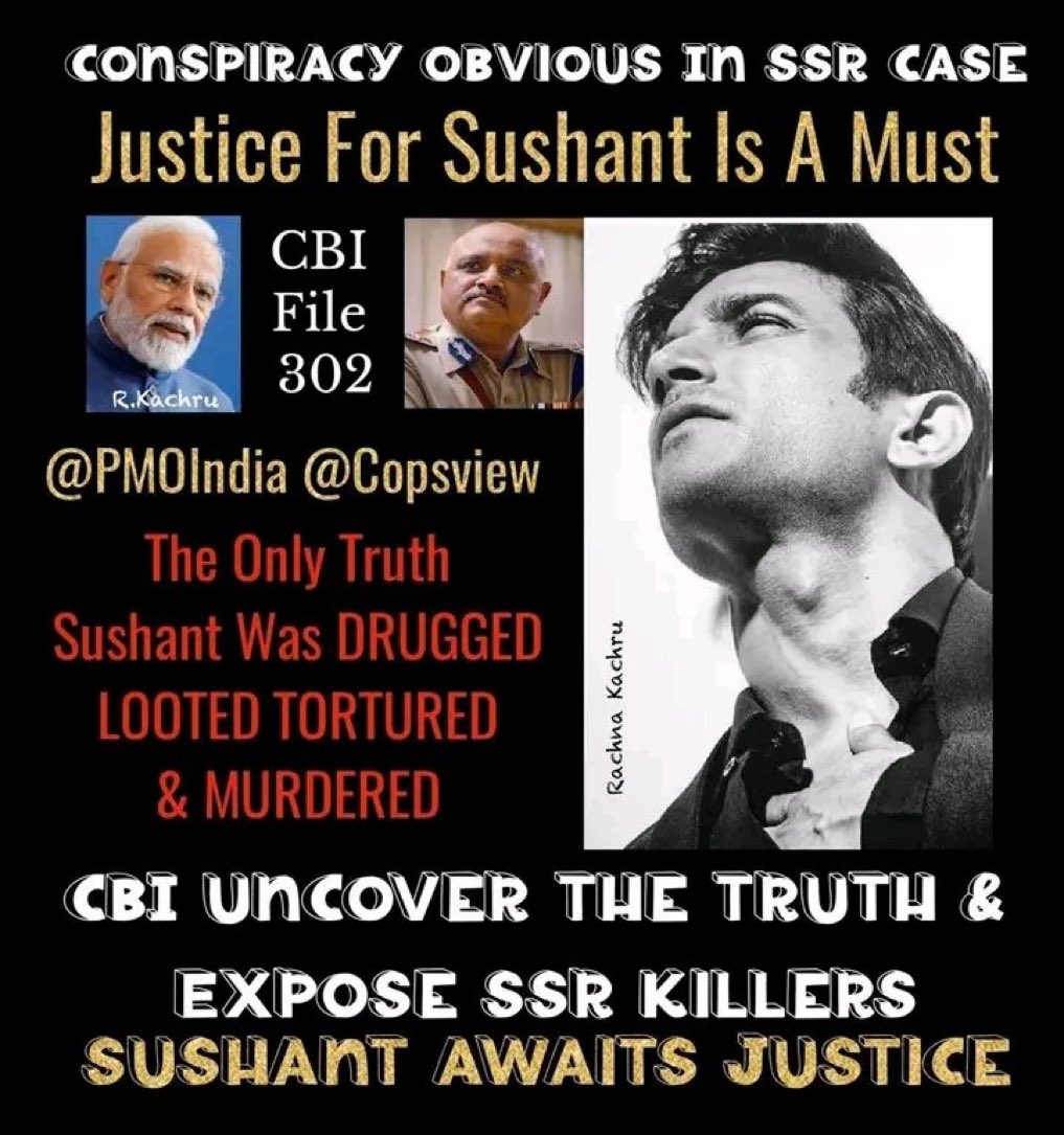 Sushant believed India’s Ancient Wisdom could Heal the Chaos of the Modern World,
 through Meditation, Self-Realization and Love for all Creations. 

SSR Aim Revival Of Vedic Klg

#JusticeForSushantSinghRajput𓃵 
#BoycottBollywoodCompletely