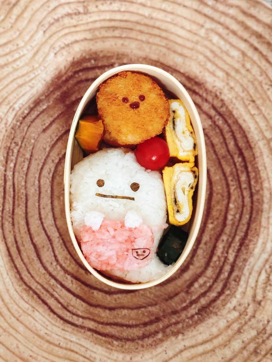 sakanatti0330's tweet image. すみっコぐらし、おばけのお弁当。

 #すみっコぐらし弁当  #ハロウィン弁当  #Sumikkogurashi