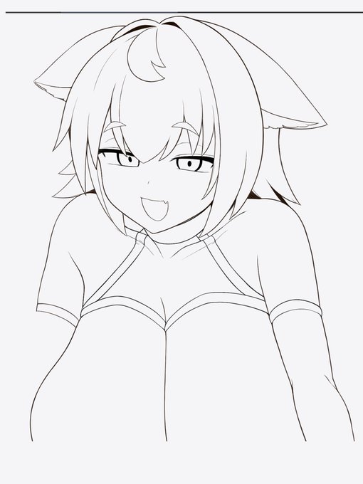 なかなか良い長乳が描けそう 