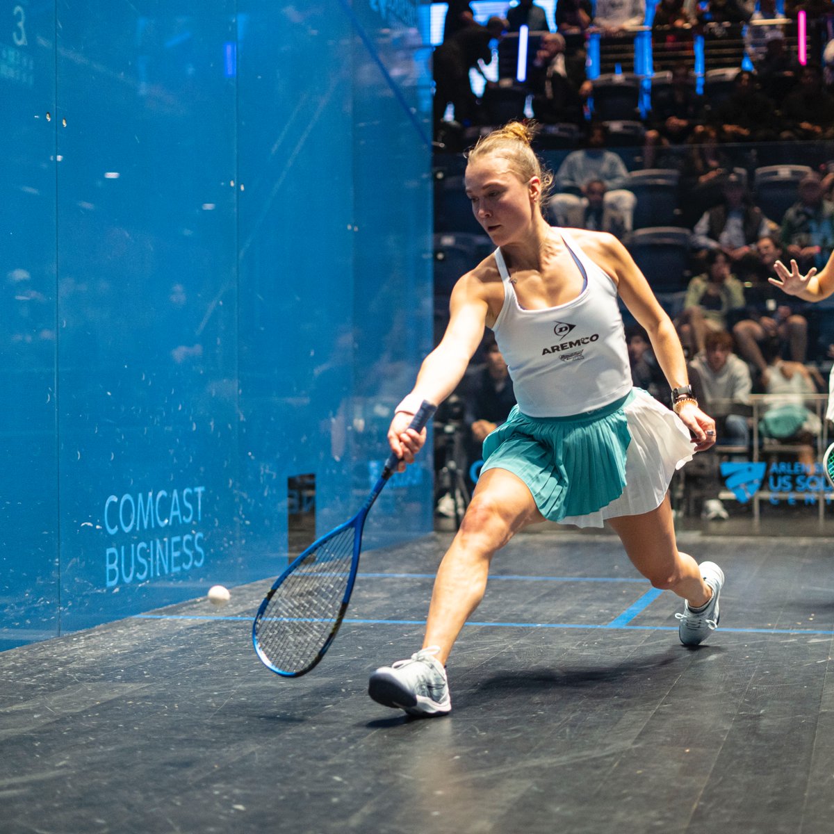 PSASquashTour's tweet image. Results: Comcast Business @USOpenSquash 2025 Women&apos;s RD2

🇧🇪[6] @TinneGilis beats Jasmine Hutton 🏴󠁧󠁢󠁥󠁮󠁧󠁿
3-1: 11-6, 10-12, 11-5 ret. (37m)

#USOpenSquash