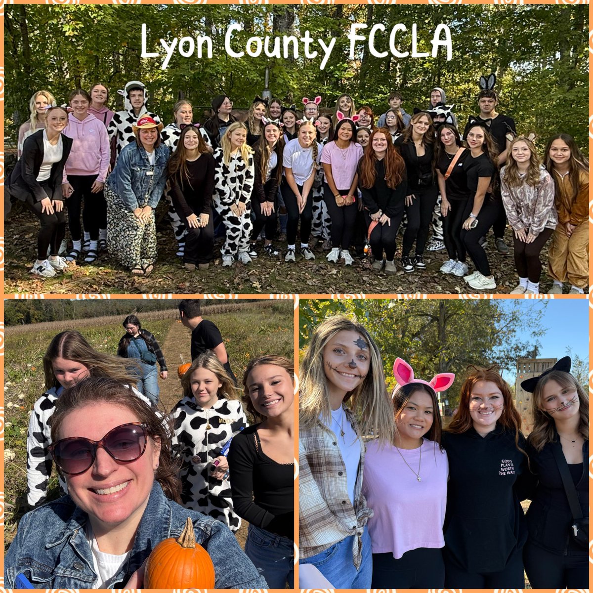 FCCLA students had “Fun On Th Farm” today at the Halloween themed region 2 meetings‼️

#OurPrideOurSuccess #BetterTogether