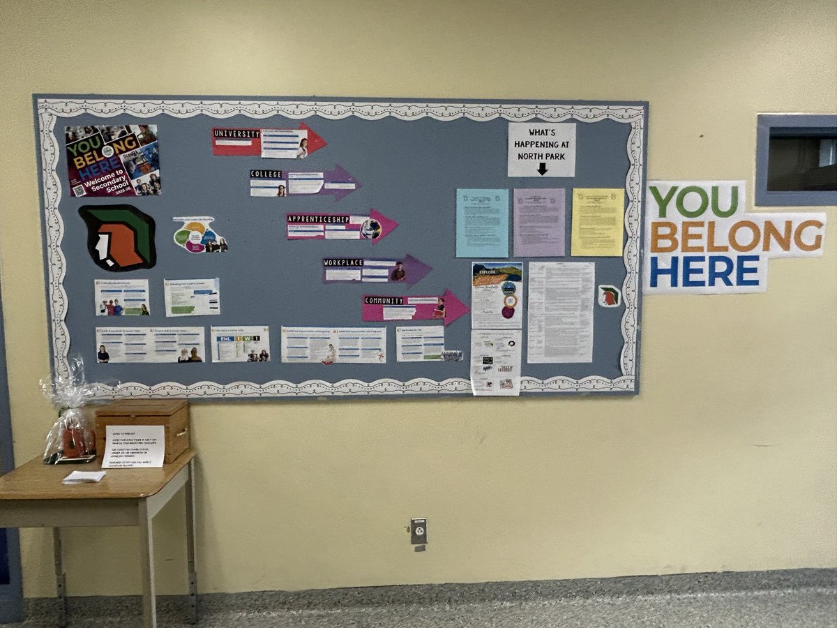 Lots of great conversations tonight with parents about secondary school and pathways at our Harvest Hello event. <a href="/GEDSB/">Grand Erie District School Board</a>