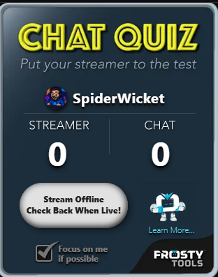 Twitch | SpiderWicket (@spiderwicket) on Twitter photo 