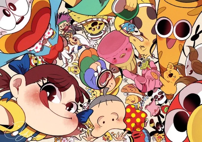 幕の内弁当のような絵を描くのが好きです 【お仕事の依頼はお断りしています】 I like to draw pictures filled with characters 【not accepting requests or job offers.】