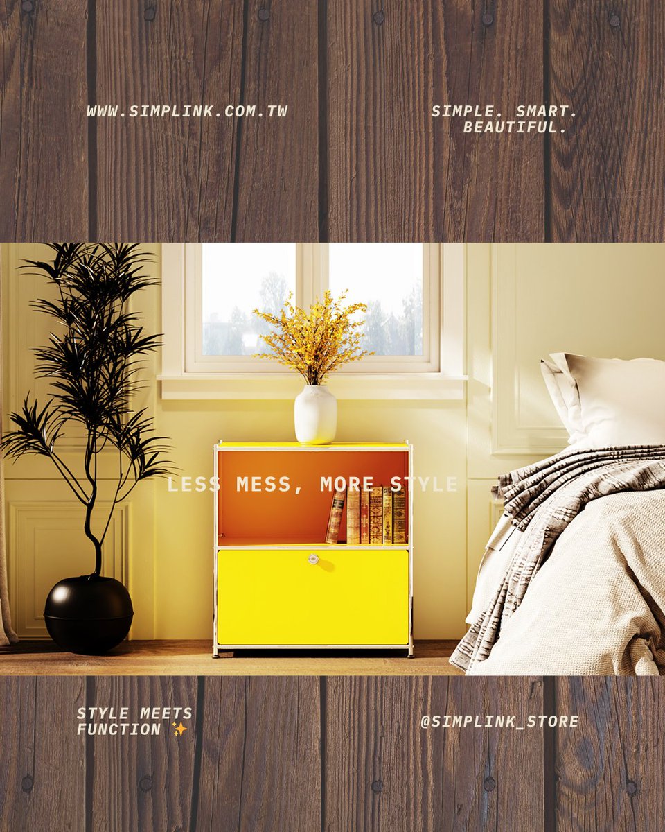 YangHua2247's tweet photo. @Simplink_Store 
A touch of yellow that elevates your entire space.
 Yellow Side Table — not just furniture, but a statement of taste.
From morning sunlight to evening glow, it shines with the brilliance of your life. ✨💛
#YellowSideTable #InteriorDesign #HomeDecor #SIMPLINK https://t.co/n2GVX5eCOT