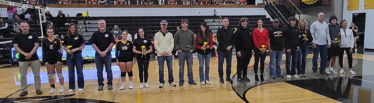 PC celebrated our fall senior athletes tonight! 
Big thank you to our Seniors and their families for all you've done for our school.