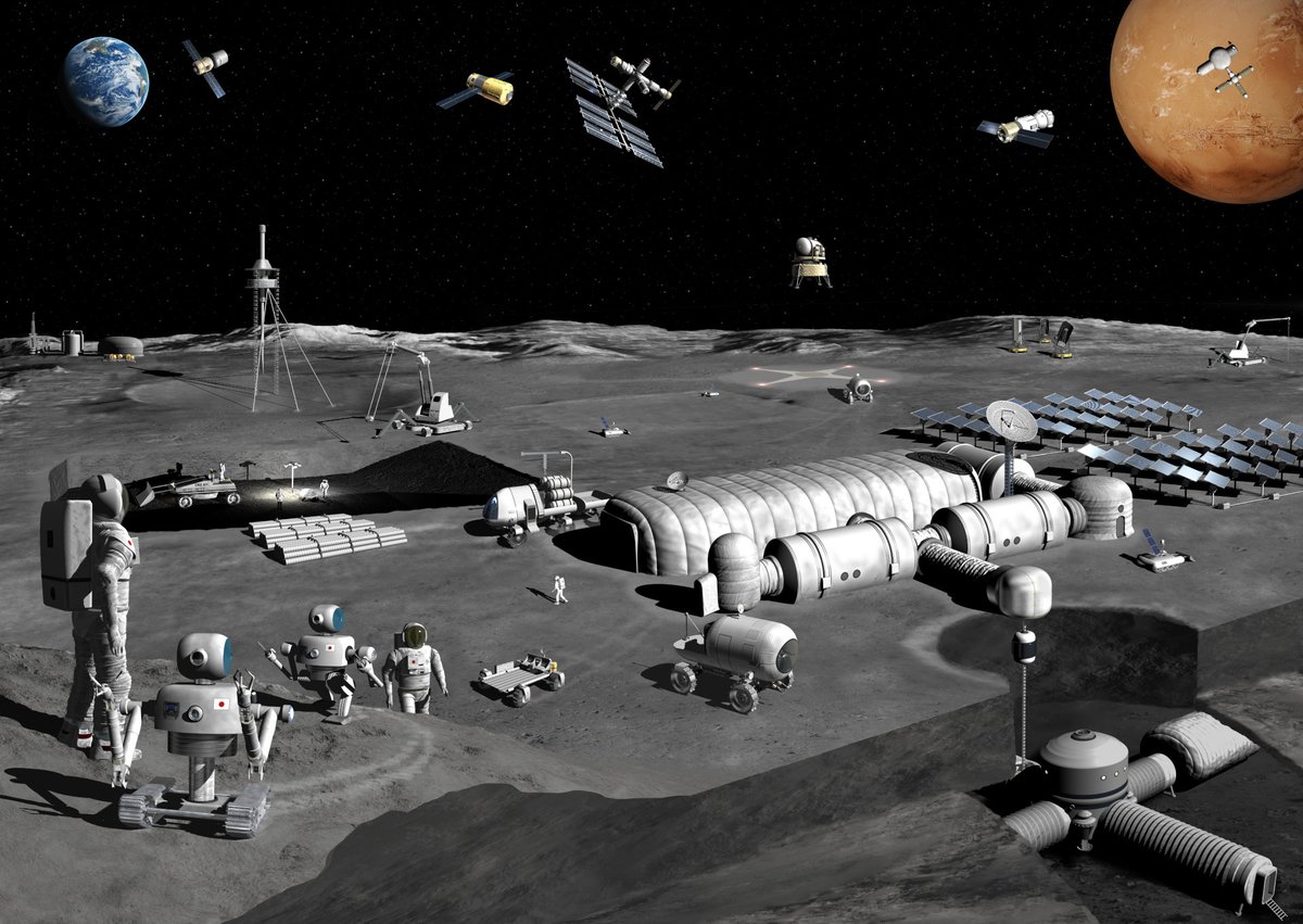 mikusingularity's tweet image. vs Japan's render of a Moon base
(if only their economy wasn't stagnant)