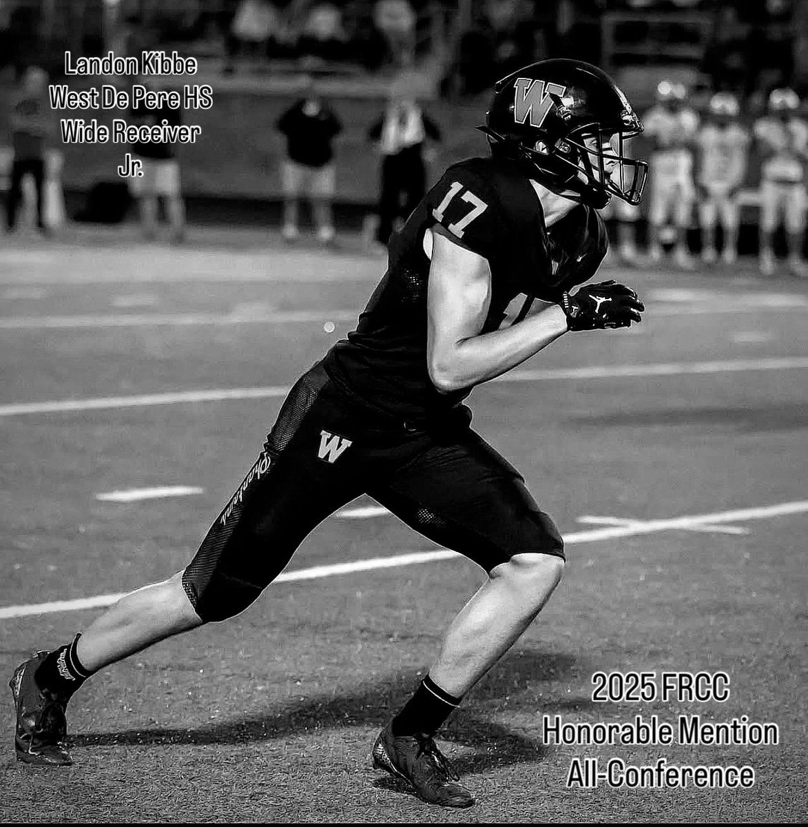 Honored to be named Honorable Mention FRCC All-Conference! 

To our <a href="/wdp_football/">West De Pere Football</a> coaches &amp; teammates, thanks for pushing me &amp; believing in me!

Special team &amp; season. 
FRCC champs. 
Playoffs!

#AGTG
#PlayForEachOther
#GRIT

<a href="/MJ_NFLDraft/">Mark Johnson</a> <a href="/PrepRedzoneWI/">Prep Redzone Wisconsin</a> <a href="/OJW_Scouting/">PrepRedzone Oliver</a> <a href="/TravisBOUND/">Travis Wilson</a>