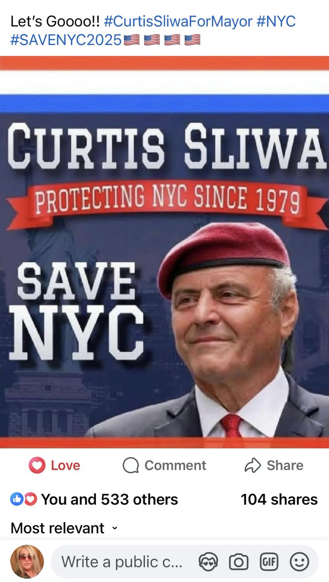 #CurtisSliwaForMayor #Vote #Vote4Curtis