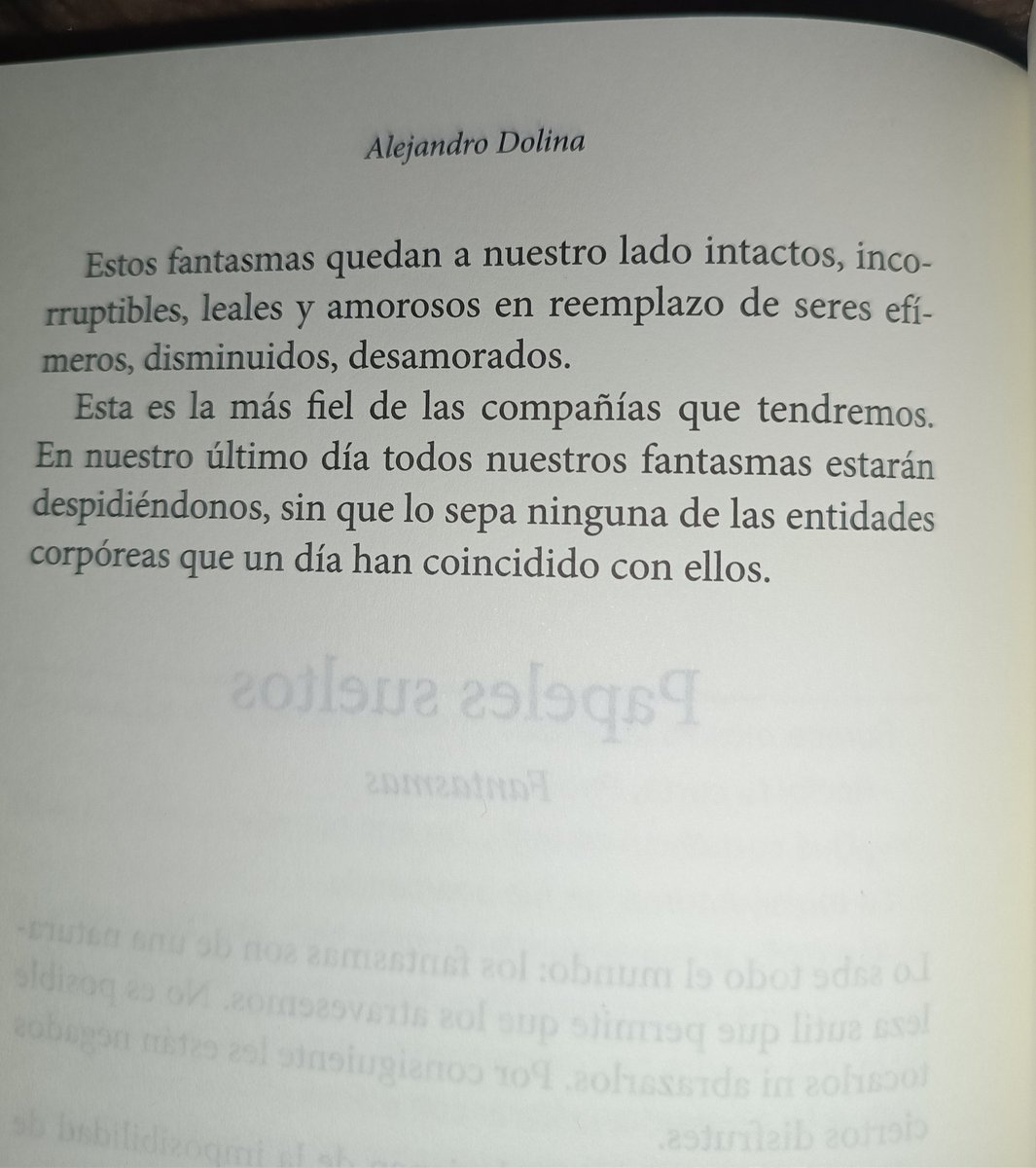 Un día Dolina escribió esto y después siguió como si nada porque no hay otra.