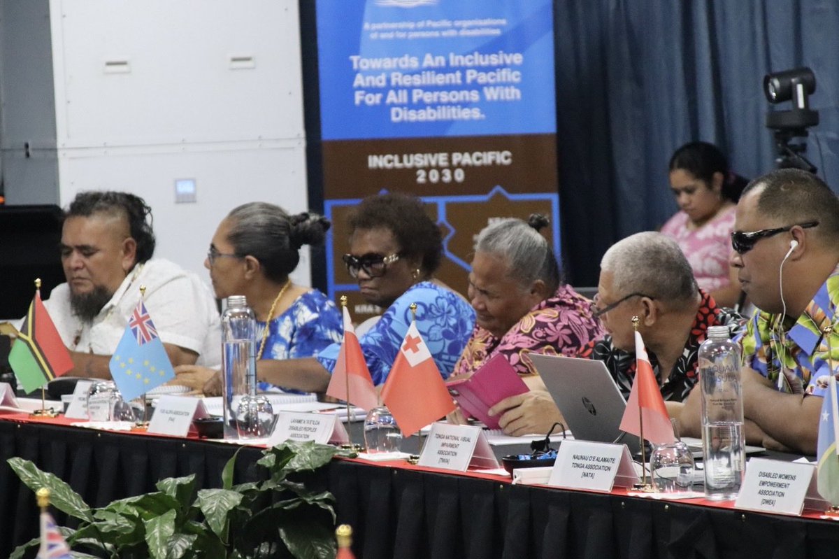 Pacific Disability Forum tweet media