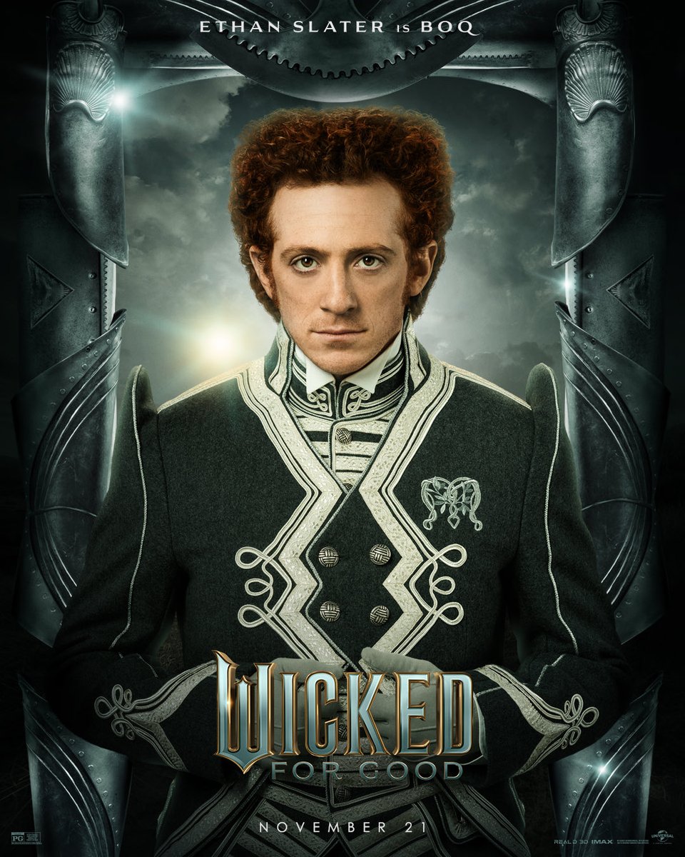PMaratonando's tweet photo. Vejam os novos pôsteres para Nessarose de Marissa Bode e Boq de Ethan Slater em ‘WICKED: FOR GOOD’
#WickedForGood #MarissaBode #EthanSlater https://t.co/4NLvI6IHJI
