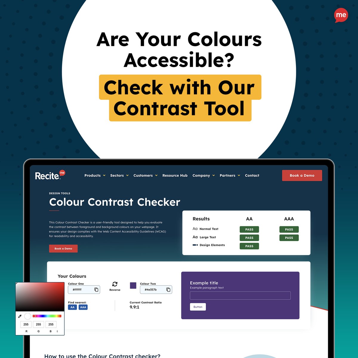 Recite Me Australia tweet media