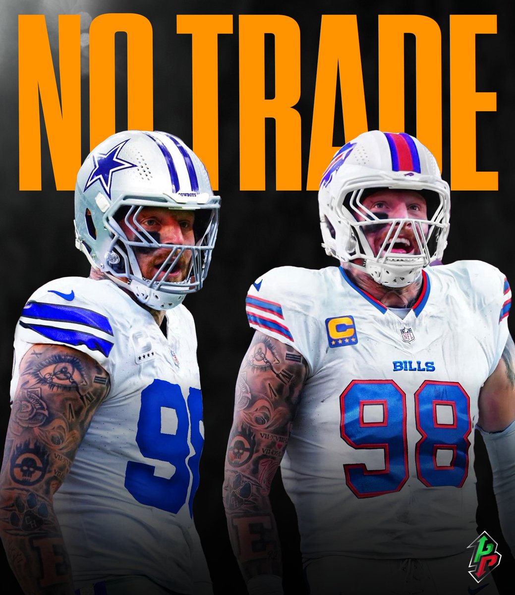 BREAKING: The Raiders met with Maxx Crosby today and informed him he will not be traded, per Tom Pelissero.

Despite multiple teams reaching out amid Las Vegas’ struggles, the Raiders are shutting down all trade talks, just like last year. Crosby isn’t going anywhere.