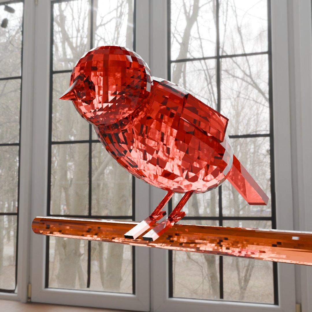 Render_Ready's tweet image. Crystal Canary
#DigitalArt #3DRender #Sculpture #CGI #b3d