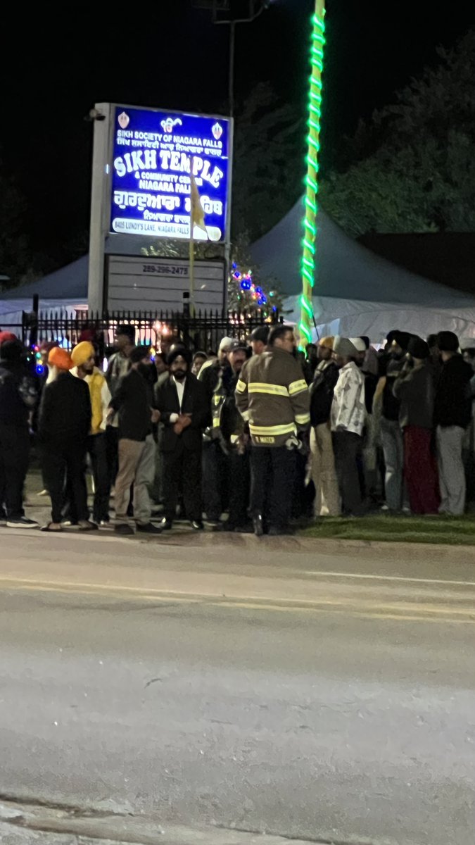 There were so many people at this Diwali event that both the police and fire department were called due to no traffic or crowd control or outdoor fire burn plan/permit.

People in yellow vests were randomly stopping traffic so attendees could cross the street, it was chaotic