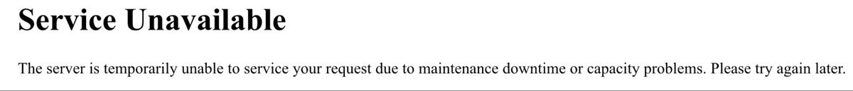nipotan's tweet image. モームリのウェブサイト見たら 503 Service Unavailable なの、ダブルミーニングだよね。