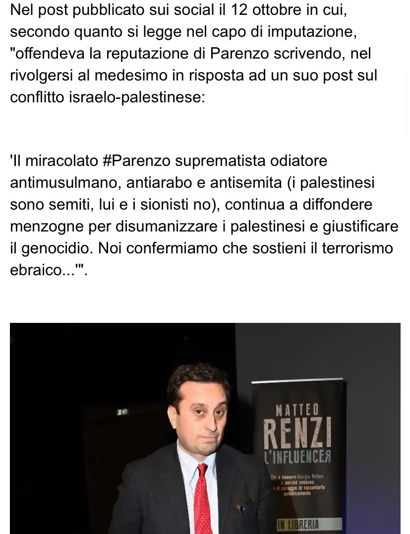 rubio_chef's tweet image. Quale reputazione perdonami? A parte che non mi hai mai “seguito” (الحمد لله) quindi non vedo perché tu debba mentire al giudice. Ricordo però che mi bloccasti dopo l’ennesima critica nel merito delle  menzogne antipalestinesi, antiarabe e antimusulmane da te diffuse. Ritenta