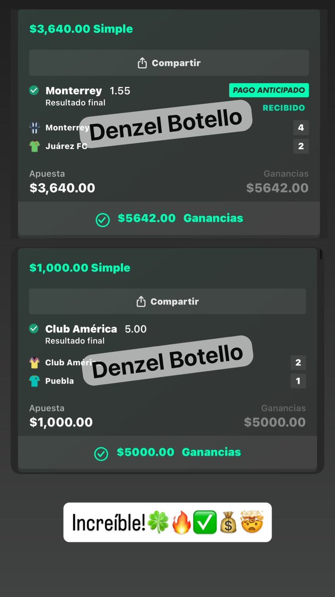 BDaddyDenzel24's tweet photo. LO QUE HICE HOY EN MI PREMIUM NO TIENE SENTIDO ALGUNO

+$25,000 MXN GANADOS💰🤯🍀🔥

LLEVAMOS DÍAS GANANDO TODO, ES INCREIBLE❤️🙏🏻

NO ME DEJA SUBIR TODO AQUÍ PERO PEGAMOS TODO! 

TODO DISPONIBLE Y VISIBLE EN MI X🔥 https://t.co/Wy13y9xvOc