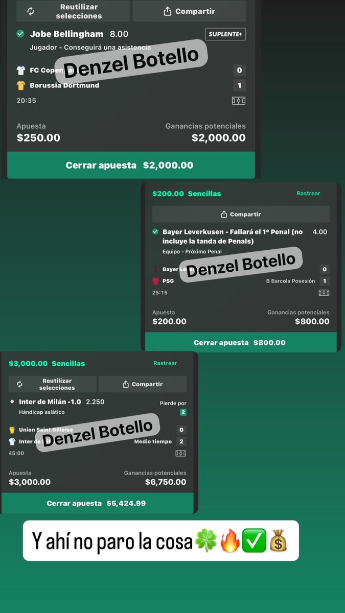 BDaddyDenzel24's tweet photo. LO QUE HICE HOY EN MI PREMIUM NO TIENE SENTIDO ALGUNO

+$25,000 MXN GANADOS💰🤯🍀🔥

LLEVAMOS DÍAS GANANDO TODO, ES INCREIBLE❤️🙏🏻

NO ME DEJA SUBIR TODO AQUÍ PERO PEGAMOS TODO! 

TODO DISPONIBLE Y VISIBLE EN MI X🔥 https://t.co/Wy13y9xvOc