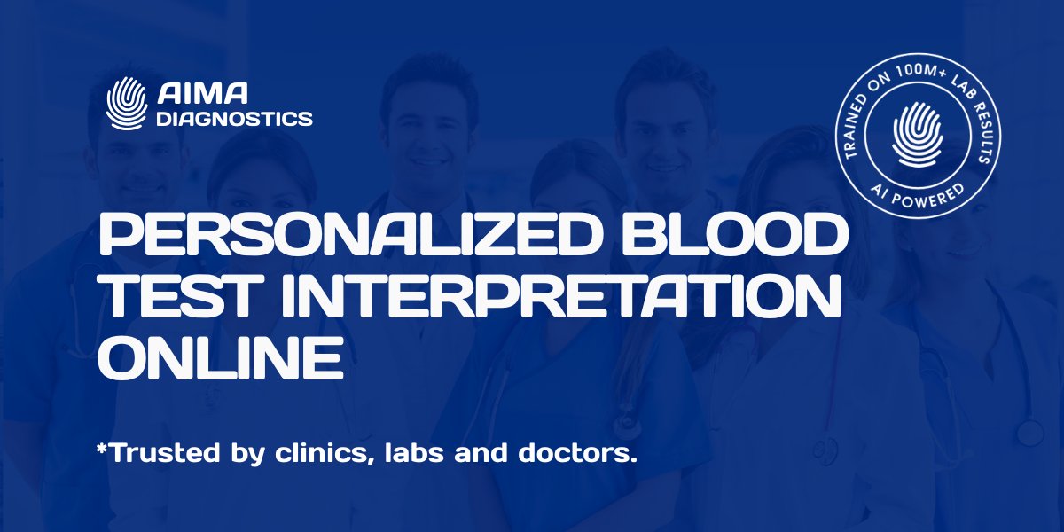 ai_diagnostics's tweet image. The only proven way to extend your life is through consistent monitoring of your health — and nothing reveals more about your health than your blood. Accurate interpretation of your blood tests provides the clearest insight into your body’s true condition #labtest