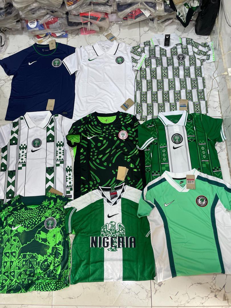 SportHouse (@sporthouse2019) on Twitter photo 9ja jerseys
Price: ₦17k
Location kaduna, delivery nationwide call-08100602313 
WhatsApp- wa.me/2348100602313 9ja jerseys
Price: ₦17k
Location kaduna, delivery nationwide call-08100602313 
WhatsApp- wa.me/2348100602313