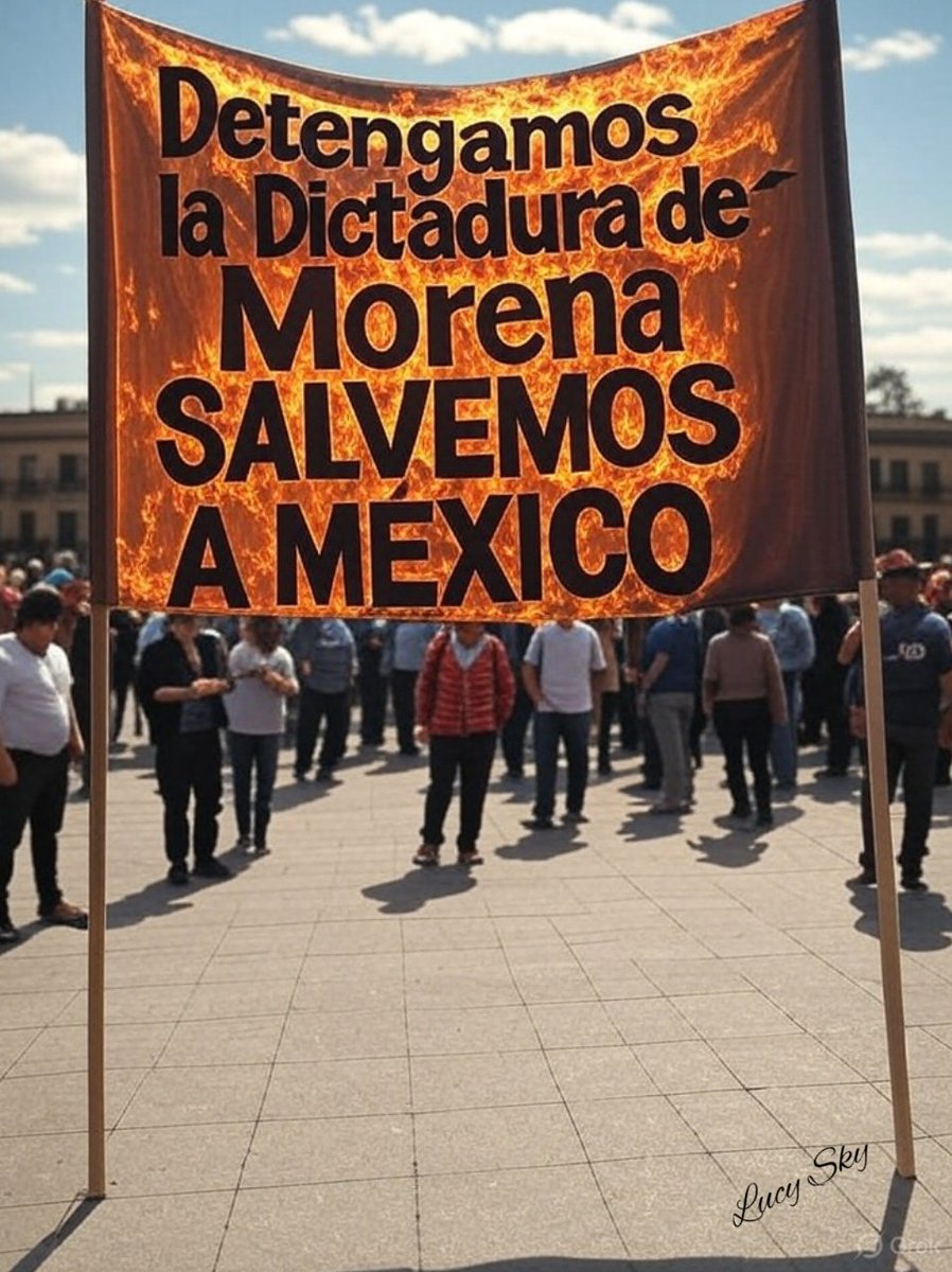 ¿Por qué seguimos mirando mientras el país se quema? 

¿Hasta cuándo vamos a permitir que nos desmantelen? 

No pedimos permiso: exigimos justicia, transparencia y respeto. 

Nos organizamos, salimos a las calles y vamos por todo lo que nos han robado. 

#DespiertaMx