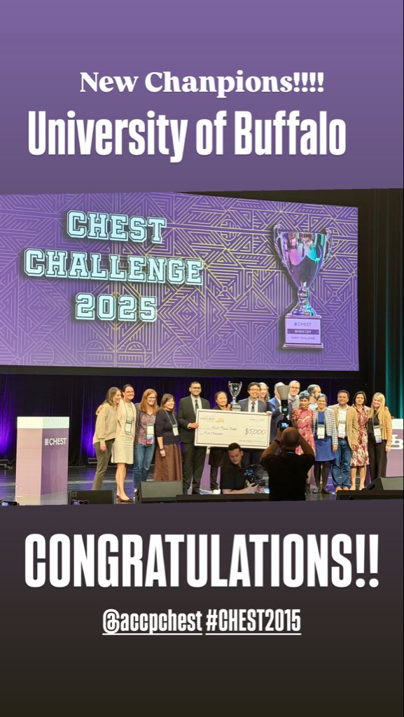 DanckersMD's tweet photo. #CHESTchallenge #CHEST2025 @accpchest https://t.co/Z1MTJ0S7YK