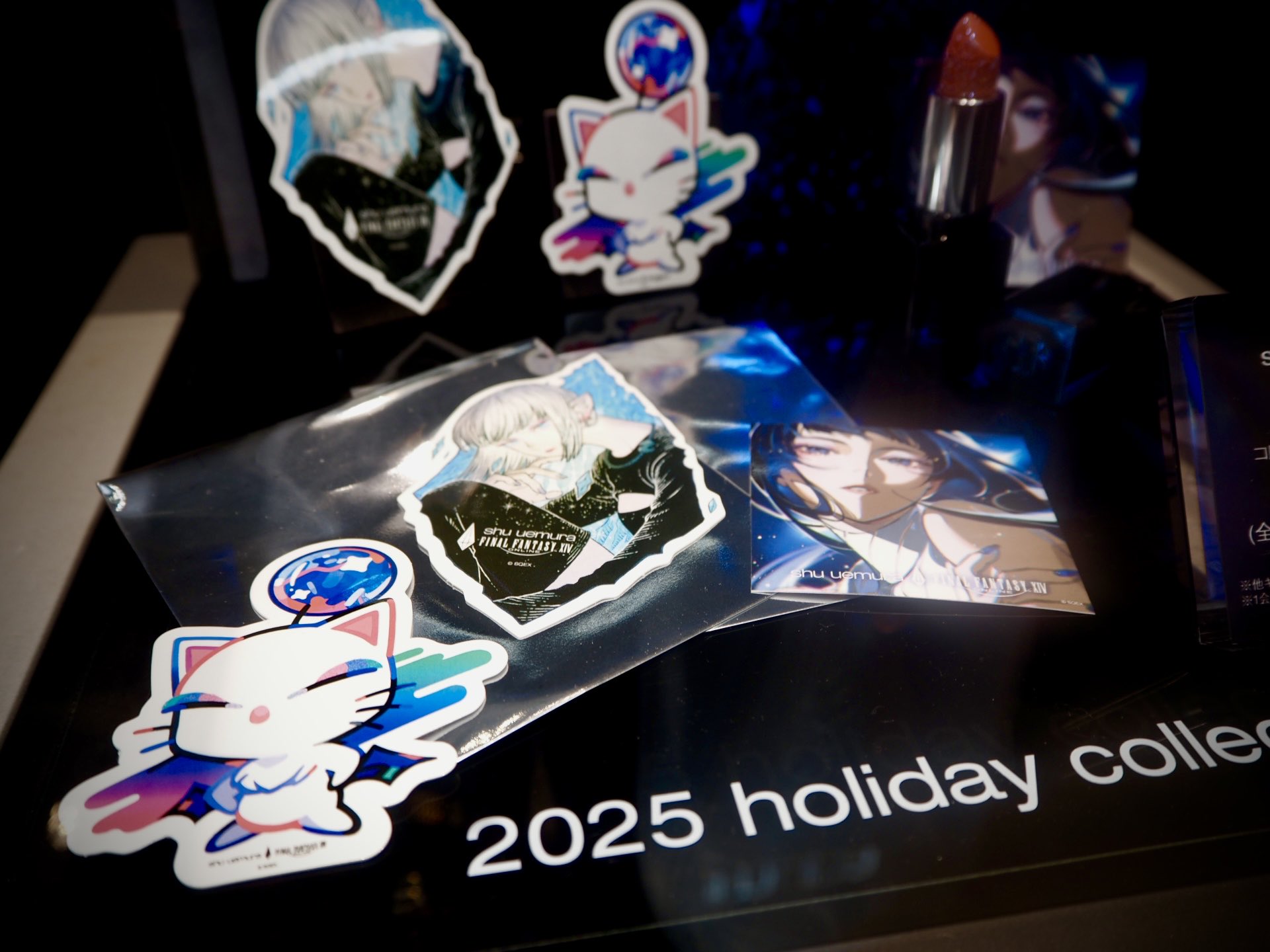 限定商品　FF14 シュウウエムラ　モーグリキーリング　ホリデー2025 限定商品 FF14 シュウウエムラ モーグリキーリング ホリデー2025 FF14