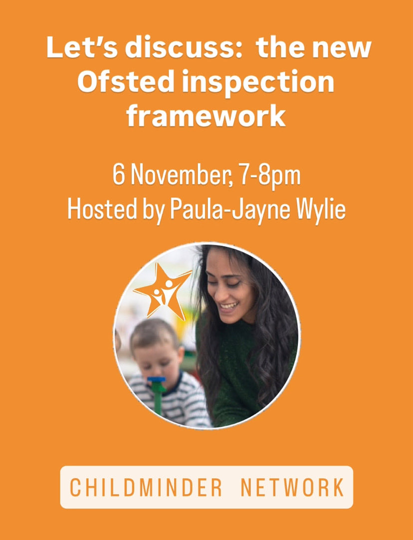 Local childminders are invited to join our partner, Paula, to have an informative and supportive discussion about the framework changes affecting childminders. Use this link to book: trybooking.com/uk/FMMO

#childminders #childminder #eyfs
