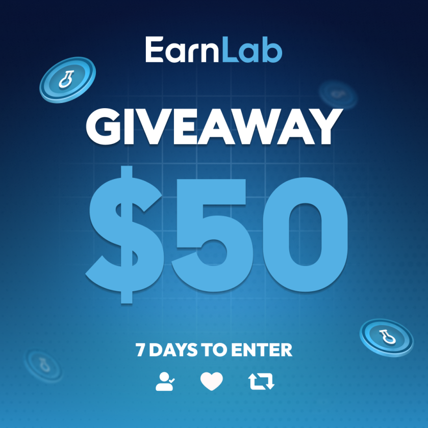 💰$50 GIVEAWAY💰

➡️TO ENTER:

✅Follow me &amp; <a href="/earnlabcom/">EarnLab.com</a> 
✅Retweet &amp; Like
✅Tag a friend

⏰Giveaway ends in 7 days. Good Luck!

#CS2 #CS2Giveaway #Giveaway #Crypto #CryptoGiveaway