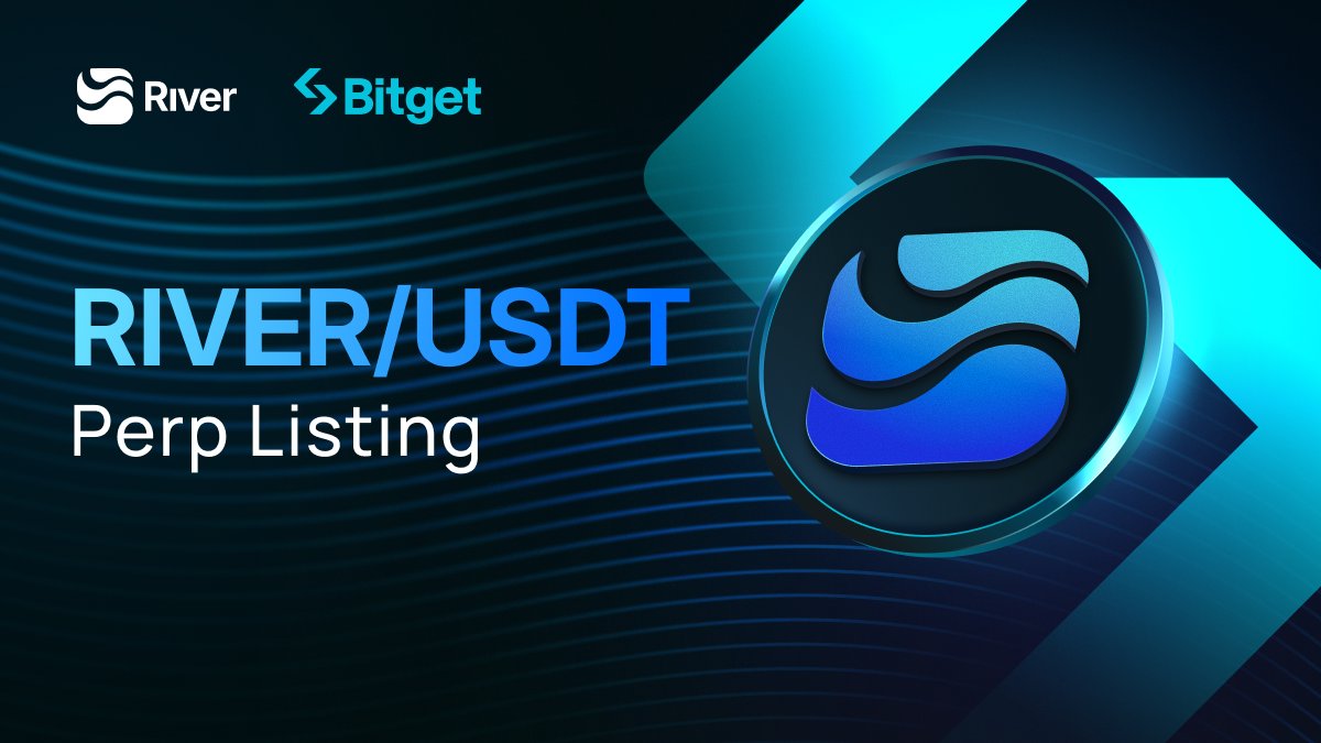 RIVER/USDT Perp is LIVE on <a href="/bitgetglobal/">Bitget</a>
x.com/bitgetglobal/s…