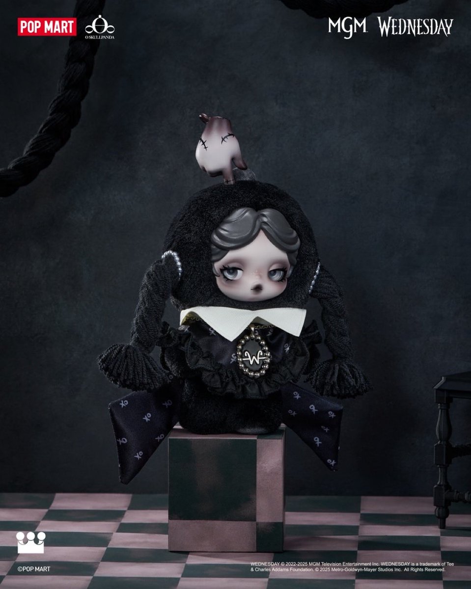 kmtkboo's tweet image. SKULLPANDA × WEDNESDAYだってさ
日本でも発売してください～…🪦