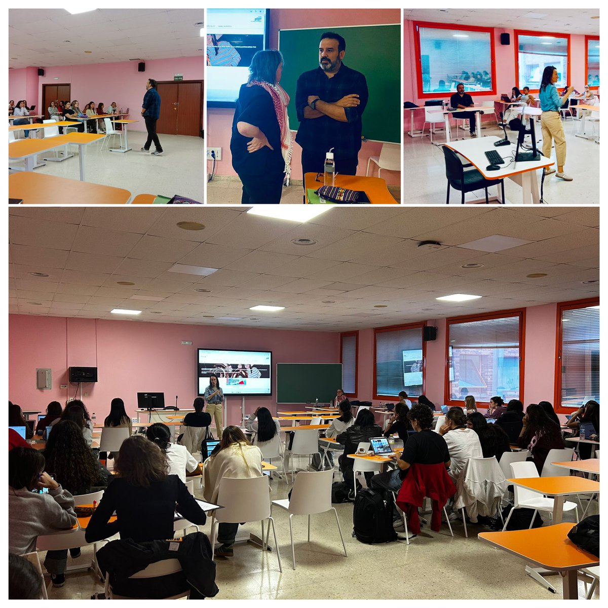 Una año más hemos compartido nuestra experiencia con los alumnos y alumnas de la <a href="/facultadtsucm/">Facultad Trabajo Social (UCM)</a> gracias a la invitación de la profesora Begoña Leyra. 
 
Una forma de acercar la #EducacionSocial a esta facultad y de apoyar a la universidad pública 

Hasta el año que viene 💜💜